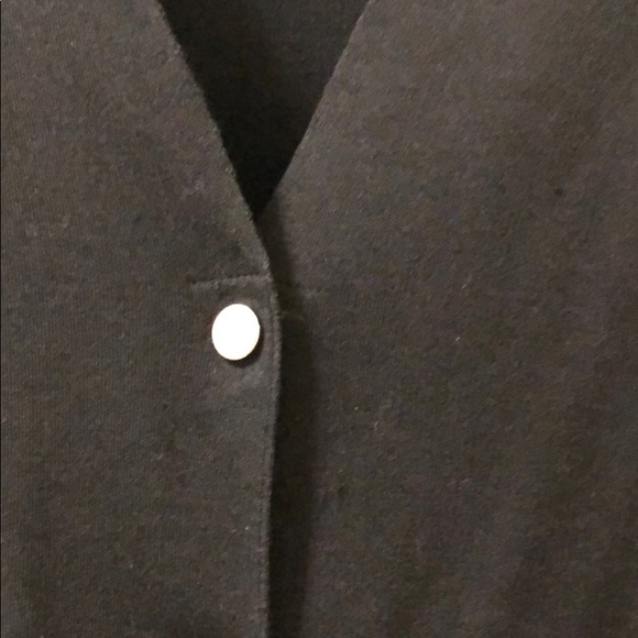 Balenciaga Silk Blend Black Cardigan - Picture 4 of 6